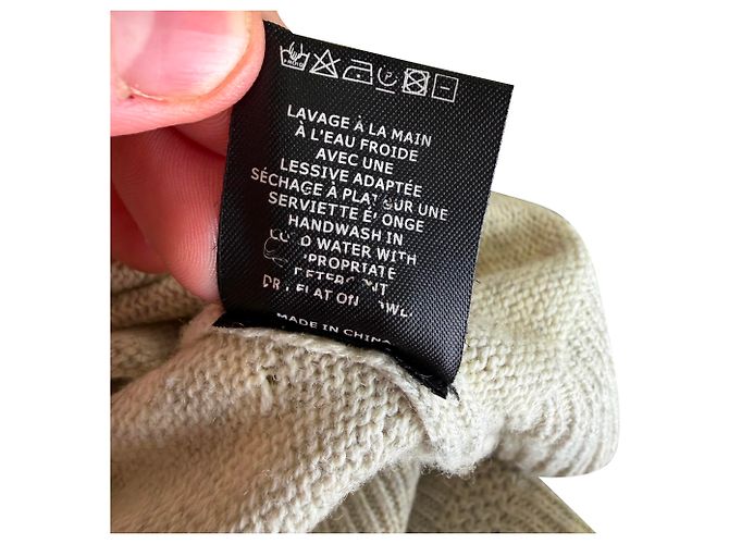 Isabel Marant Étoile Klee Cut Out Pullover aus cremefarbener Baumwolle Weiß Roh - Ansicht 4