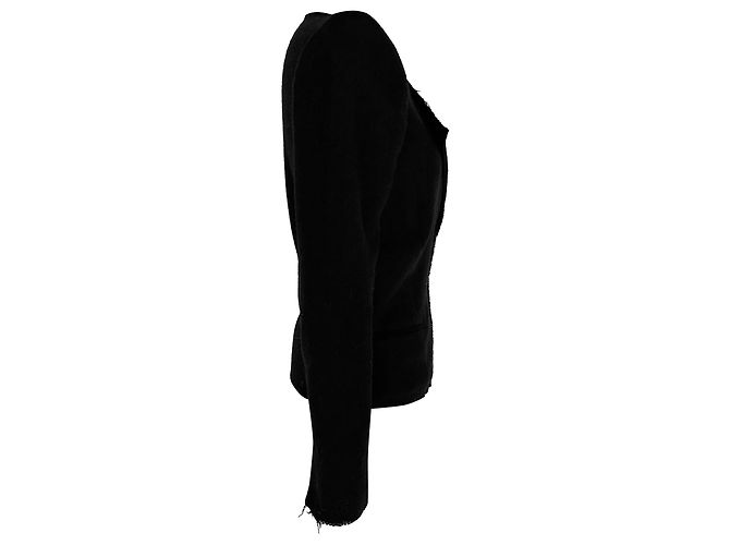 Isabel Marant Etoile Blazer aus schwarzer Wolle - Ansicht 2