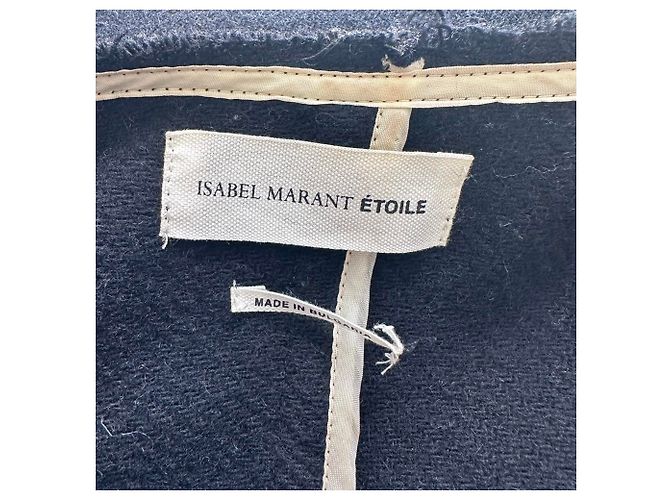 Isabel Marant Etoile Blazer aus schwarzer Wolle - Ansicht 4