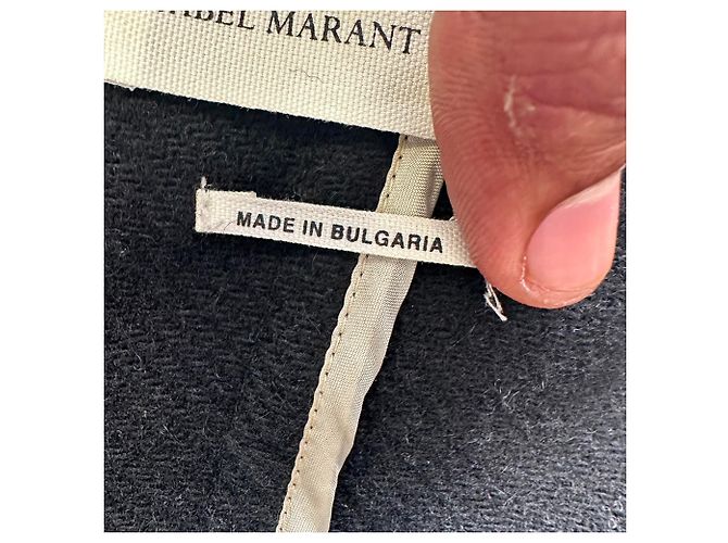 Isabel Marant Etoile Blazer aus schwarzer Wolle - Ansicht 5
