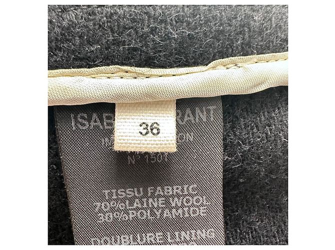 Isabel Marant Etoile Blazer aus schwarzer Wolle - Ansicht 6