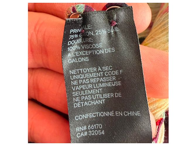 Completo abito maxi a maniche lunghe con stampa floreale in cotone multicolore Zimmermann - vista 5