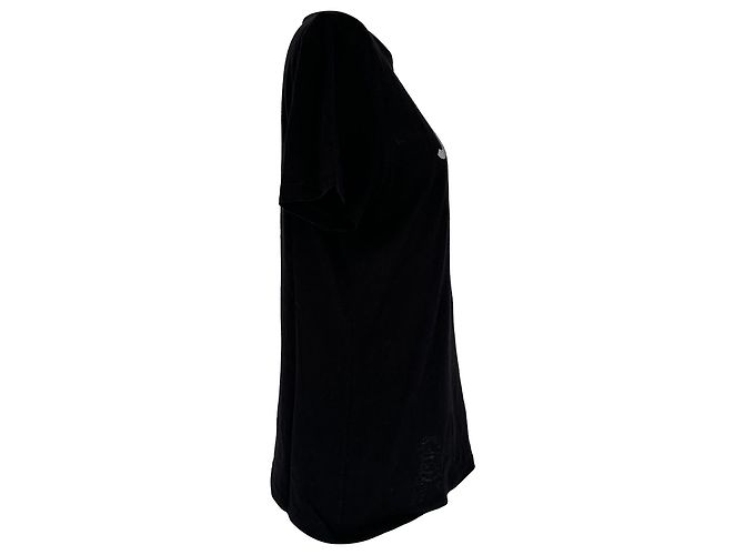 Camiseta J'Adior 8 en algodón negro Christian Dior - vista 2