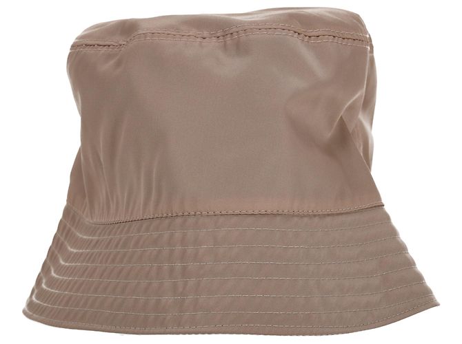 Prada Re-Nylon Bucket Hat aus Polyamid in Beige - Ansicht 3