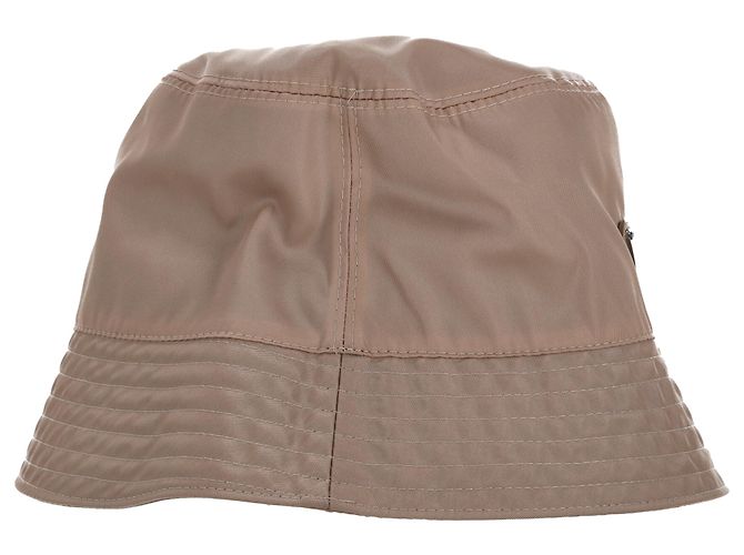 Prada Re-Nylon Bucket Hat aus Polyamid in Beige - Ansicht 4