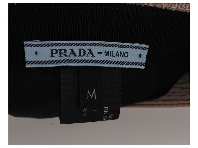 Prada Re-Nylon Bucket Hat aus Polyamid in Beige - Ansicht 6