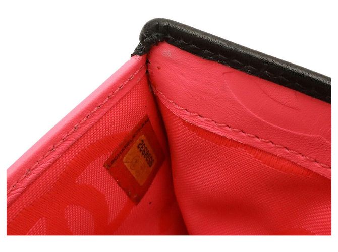 Cartera Chanel Cambon Line Soft Calffold Wallet Negro - vista 7