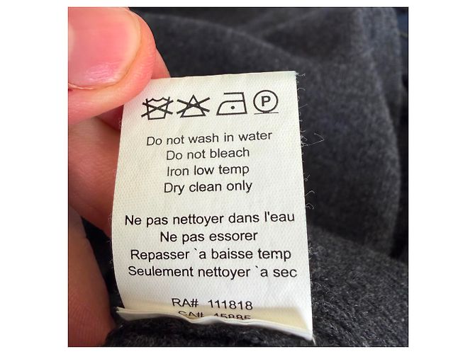 Pull asymétrique Michael Kors en cachemire noir - vue 4