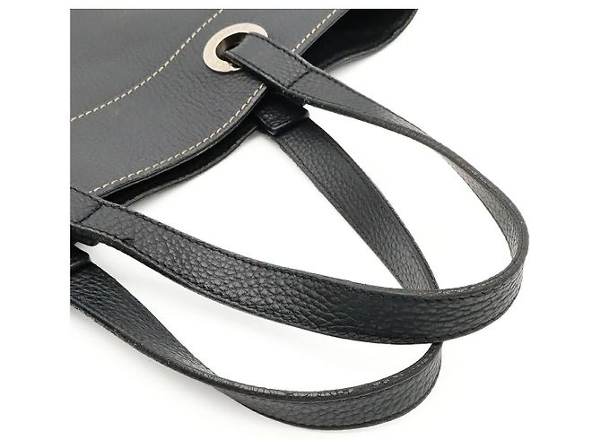 Borsa Tote in Pelle Loewe Nero - vista 5