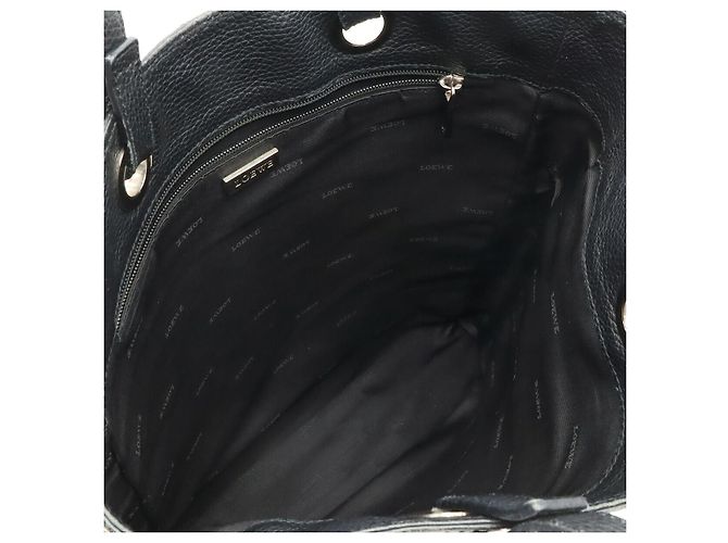 Borsa Tote in Pelle Loewe Nero - vista 6