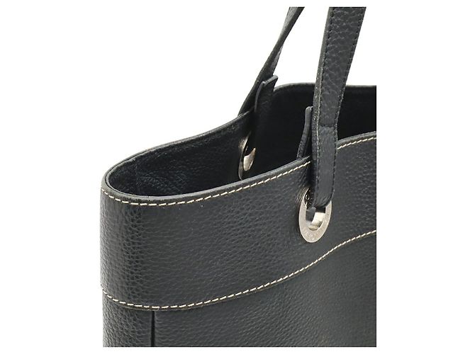 Borsa Tote in Pelle Loewe Nero - vista 7