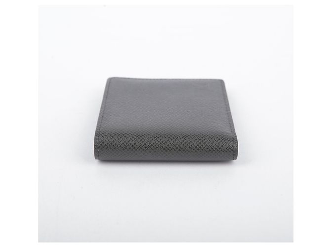 Slender Louis Vuitton Portafoglio sottile in pelle Taiga Arancione - vista 7