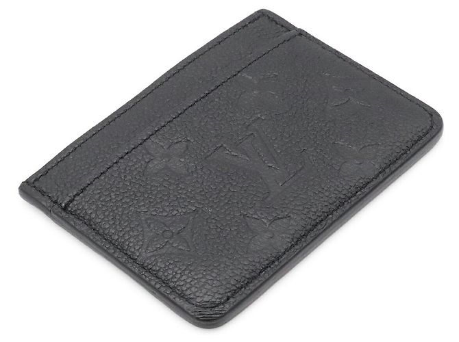 Tarjetero Monogram Empreinte Louis Vuitton Negro - vista 2