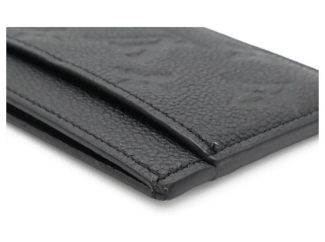 Tarjetero Monogram Empreinte Louis Vuitton Negro - vista 3