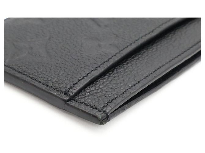Tarjetero Monogram Empreinte Louis Vuitton Negro - vista 6