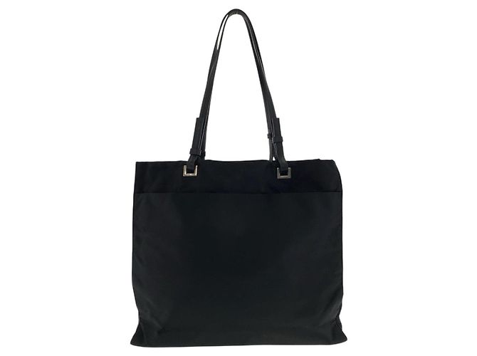 Prada Tessuto Nylon 2way Tote Bag Schwarz - Ansicht 2