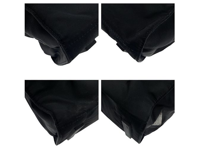 Prada Tessuto Nylon 2way Tote Bag Schwarz - Ansicht 3