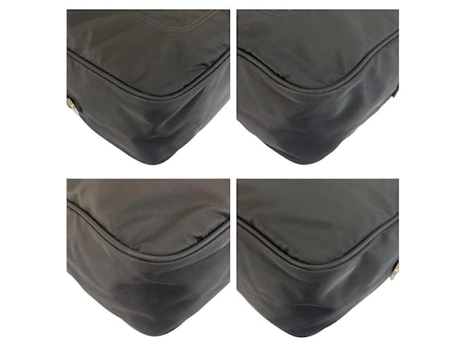 Borsa a tracolla PRADA Tessuto Nylon Nero - vista 4