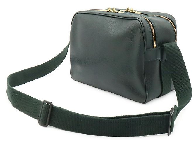 Borsa a tracolla Louis Vuitton Taiga Verde - vista 2
