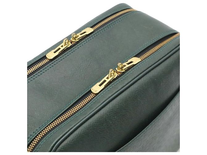 Borsa a tracolla Louis Vuitton Taiga Verde - vista 6