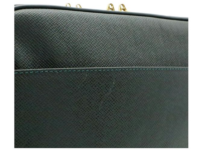 Borsa a tracolla Louis Vuitton Taiga Verde - vista 9