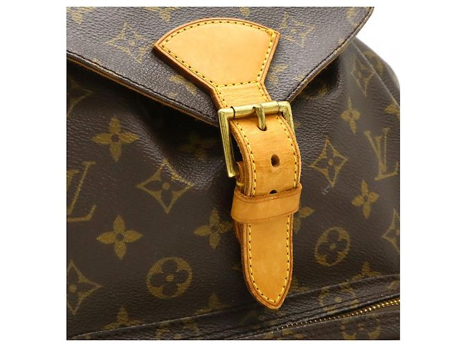 Montsouris Louis Vuitton Monogram Backpack Brown - view 7
