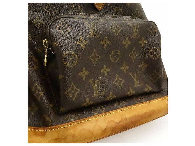 Montsouris Louis Vuitton Monogram Backpack Brown - view 8