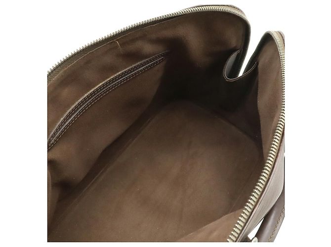 Borsa Louis Vuitton Alma Epi Marrone - vista 6