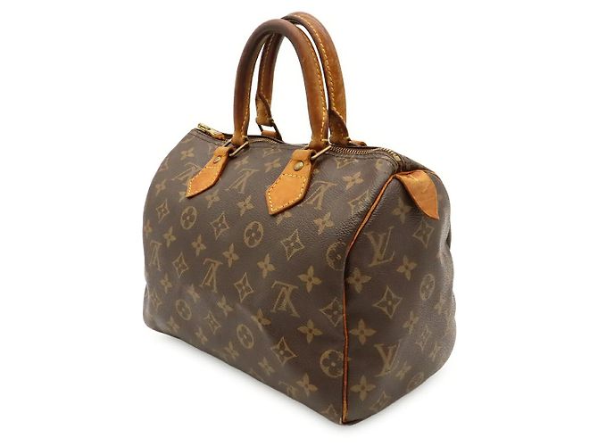 Borsa Louis Vuitton Speedy Monogram Marrone - vista 2