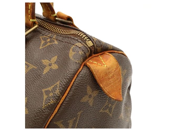 Borsa Louis Vuitton Speedy Monogram Marrone - vista 9