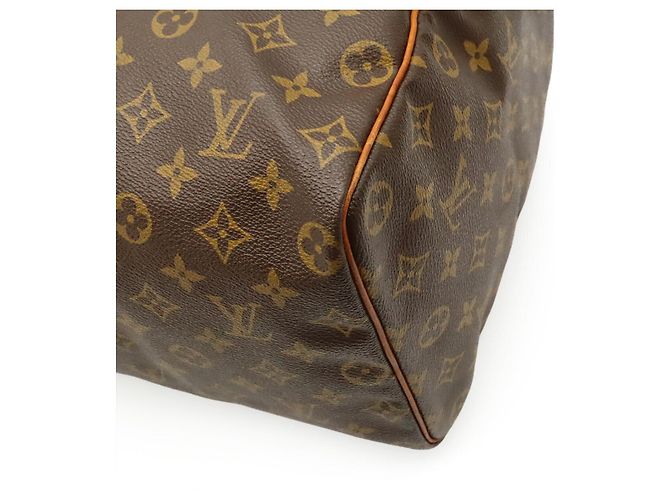 Borsa da viaggio Louis Vuitton Monogram Marrone - vista 3