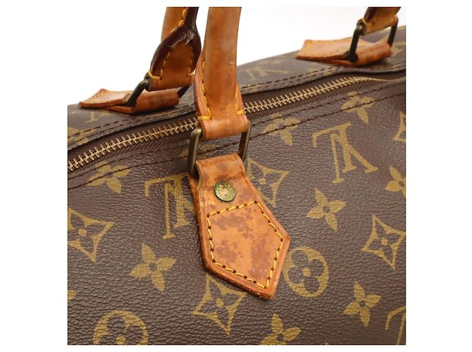 Borsa da viaggio Louis Vuitton Monogram Marrone - vista 8