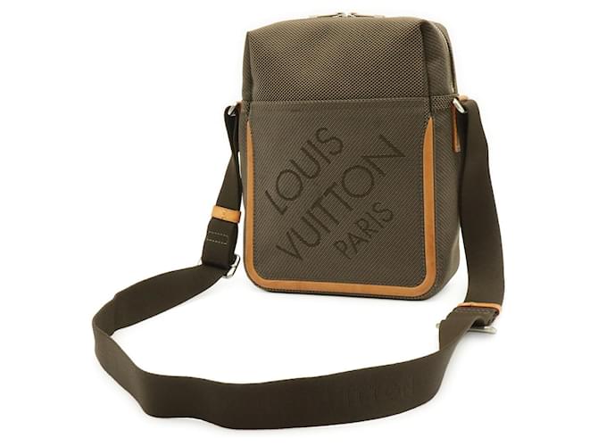 Borsa a tracolla Louis Vuitton Damier Geant Verde - vista 2