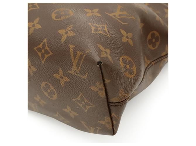 Valigetta Louis Vuitton Monogram Macassar Marrone - vista 3