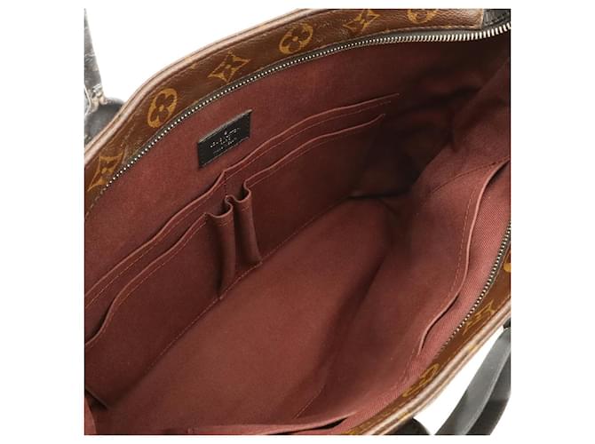 Valigetta Louis Vuitton Monogram Macassar Marrone - vista 6