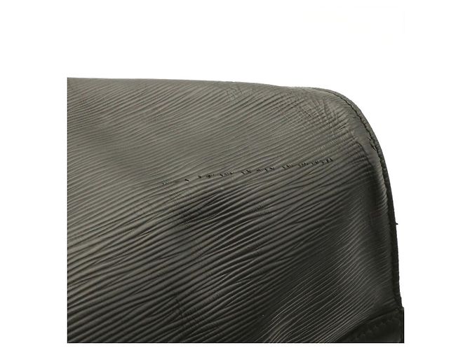 Keepall Borsa Boston Louis Vuitton Epi Nero - vista 5