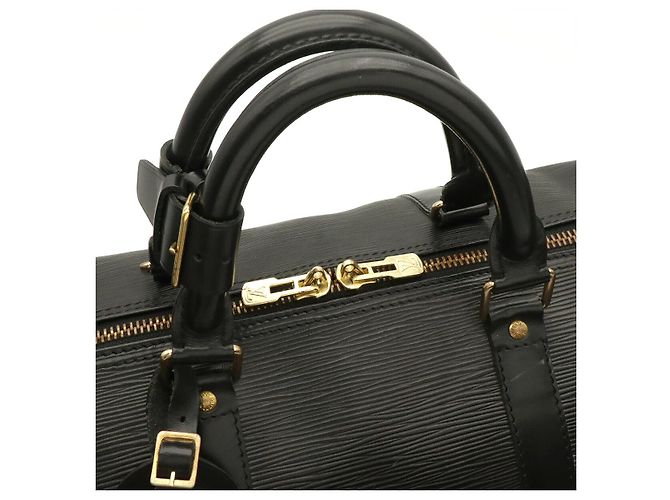 Keepall Borsa Boston Louis Vuitton Epi Nero - vista 6