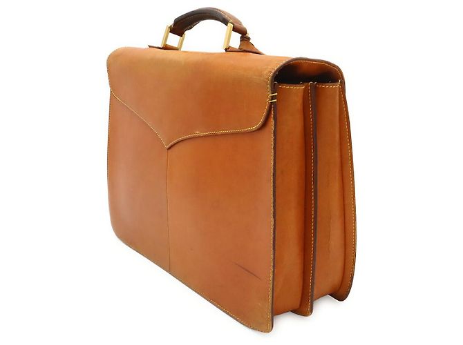 Valigetta in pelle Louis Vuitton Atacama De Compartiment Nomade Marrone - vista 2