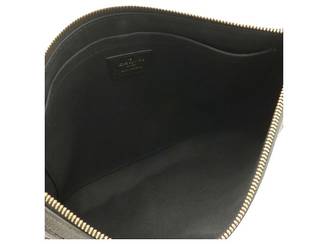 Clutch in pelle Louis Vuitton Monogram Empreinte Nero - vista 5