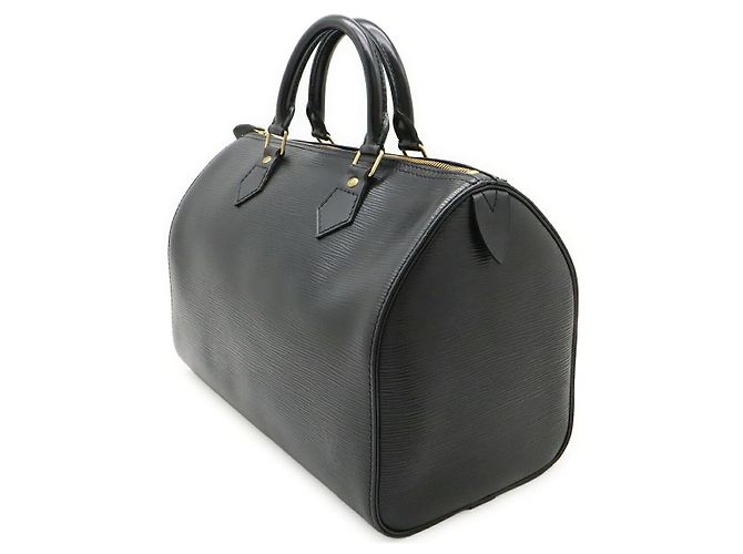 Speedy Borsa Boston Epi Louis Vuitton Nero - vista 2
