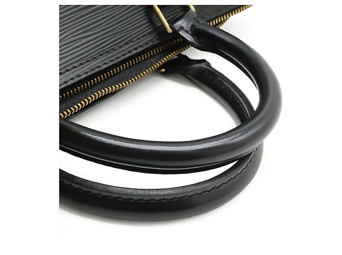 Speedy Borsa Boston Epi Louis Vuitton Nero - vista 4