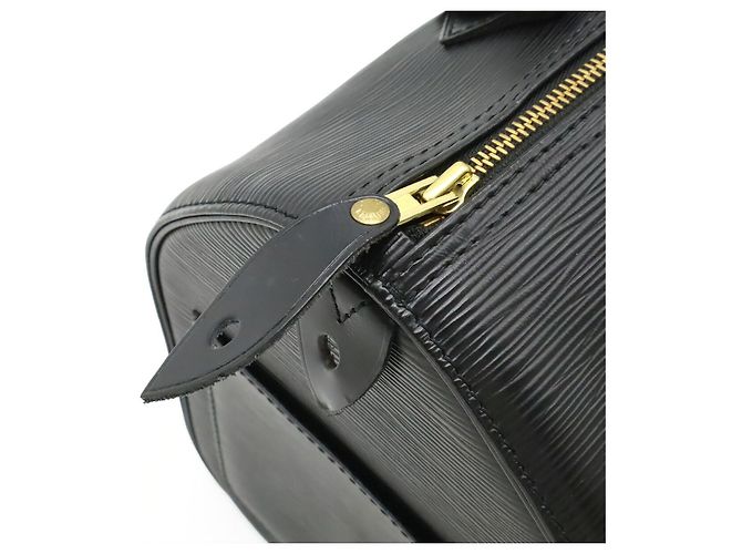 Speedy Borsa Boston Epi Louis Vuitton Nero - vista 5