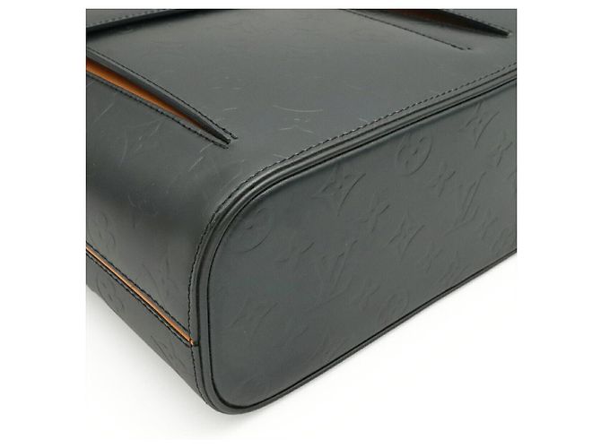 Borsa Tote Louis Vuitton Monogram Mat Blu - vista 3