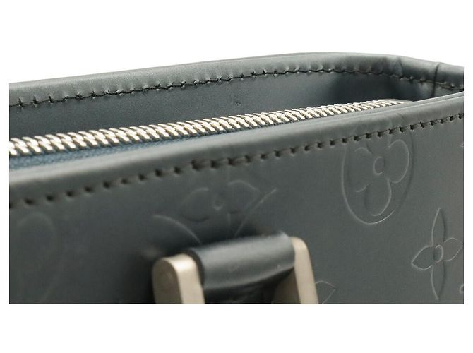 Borsa Tote Louis Vuitton Monogram Mat Blu - vista 6
