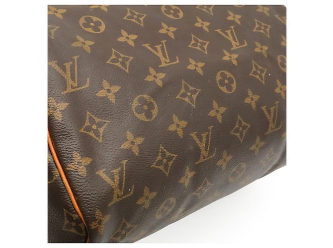 Borsa Louis Vuitton Speedy Bandouliere Monogram Marrone - vista 9