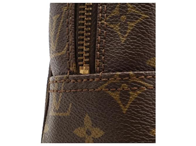 Pochette Monogram Louis Vuitton Marrone - vista 5