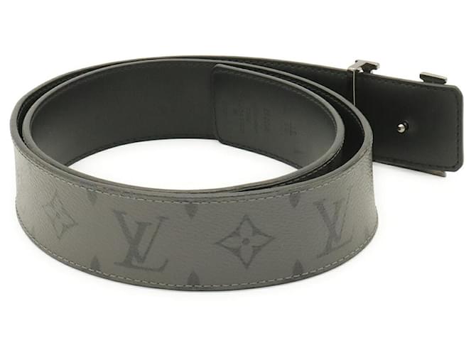 Cintura in pelle Monogram Eclipse Reverse Louis Vuitton Nero - vista 2