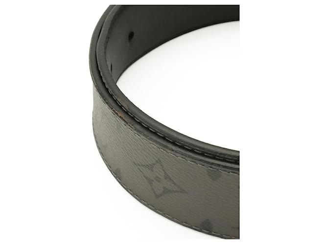 Cintura in pelle Monogram Eclipse Reverse Louis Vuitton Nero - vista 6
