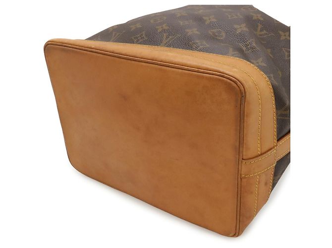 Borsa a tracolla Louis Vuitton Noe Monogram Marrone - vista 3