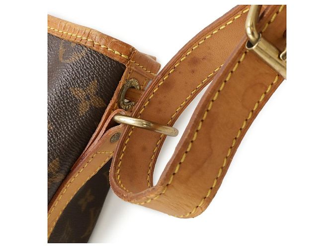 Borsa a tracolla Louis Vuitton Noe Monogram Marrone - vista 6
